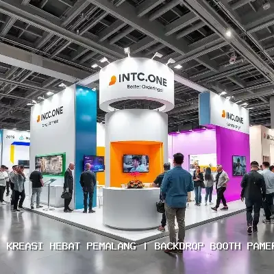 Backdrop Booth Pameran Pemalang