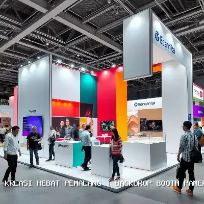 Backdrop Booth Pameran Pemalang