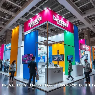 Backdrop Booth Pameran Probolinggo