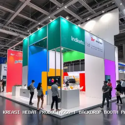 Backdrop Booth Pameran Probolinggo