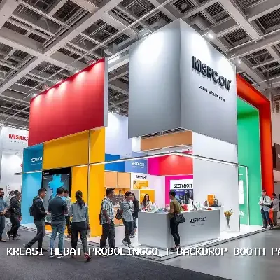 Backdrop Booth Pameran Probolinggo