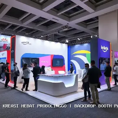 Backdrop Booth Pameran Probolinggo