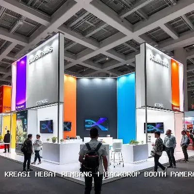 Backdrop Booth Pameran Rembang