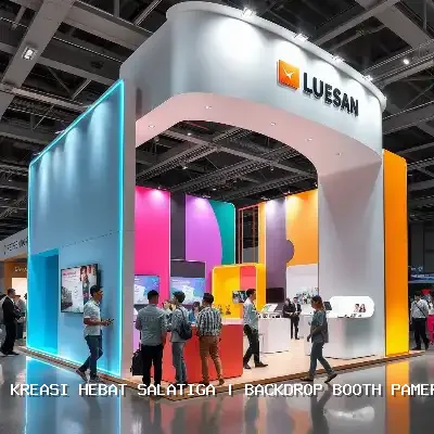 Backdrop Booth Pameran Salatiga