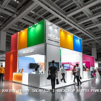 Backdrop Booth Pameran Salatiga