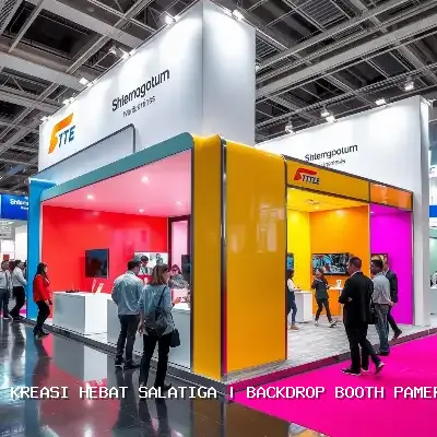 Backdrop Booth Pameran Salatiga