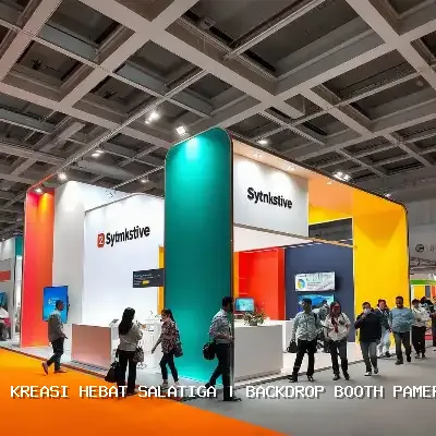 Backdrop Booth Pameran Salatiga