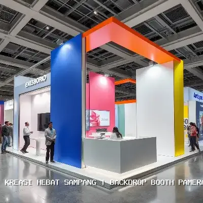 Backdrop Booth Pameran Sampang – Kreasi Hebat