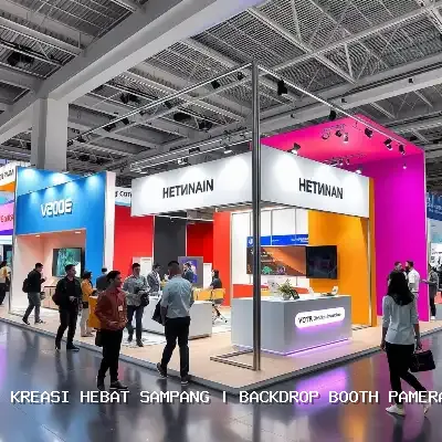 Backdrop Booth Pameran Sampang – Kreasi Hebat