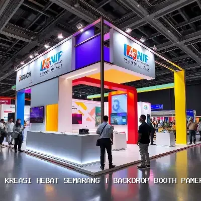 Backdrop Booth Pameran Semarang
