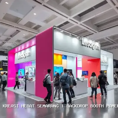 Backdrop Booth Pameran Semarang