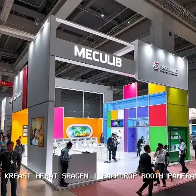 backdrop booth pameran Sragen