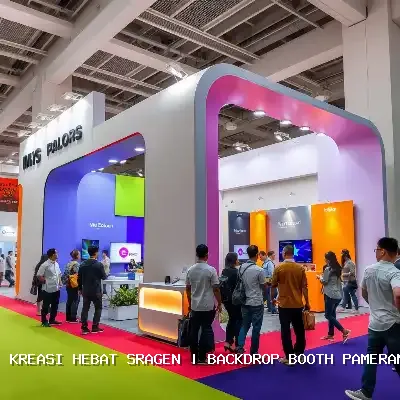 Backdrop Booth Pameran Sragen