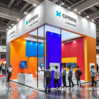 Backdrop Booth Pameran Sragen