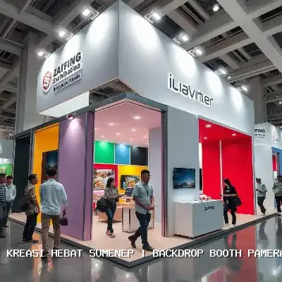 Backdrop Booth Pameran Sumenep – Solusi Desain Eksklusif