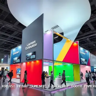 Backdrop Booth Pameran Sumenep – Solusi Desain Eksklusif