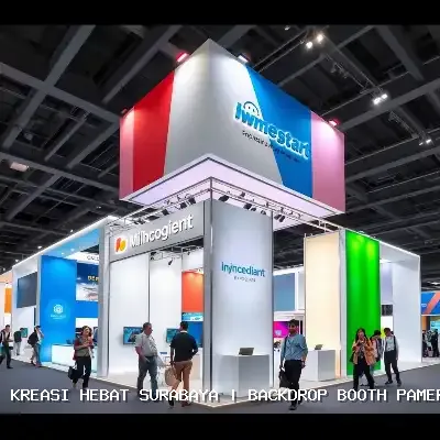Backdrop Booth Pameran Surabaya – Kreasi Hebat