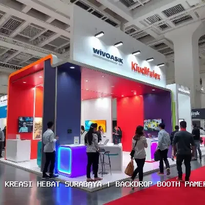Backdrop Booth Pameran Surabaya – Kreasi Hebat