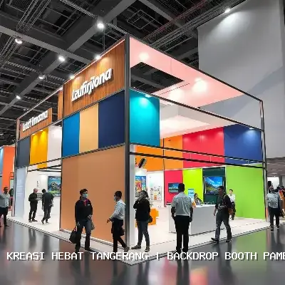 Backdrop Booth Pameran Tangerang