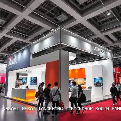 Backdrop Booth Pameran Tangerang