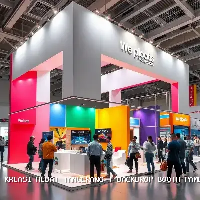Backdrop Booth Pameran Tangerang