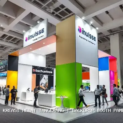 Backdrop Booth Pameran Tangerang