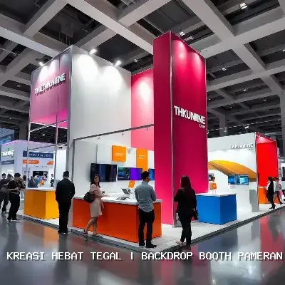 Backdrop Booth Pameran Tegal – Desain Eksklusif untuk Pameran Anda