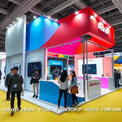 Backdrop Booth Pameran Tegal – Desain Eksklusif untuk Pameran Anda