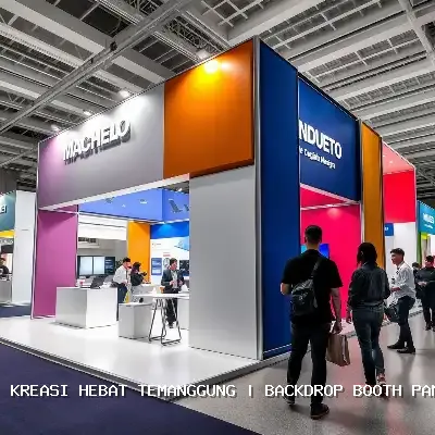 Backdrop Booth Pameran Temanggung