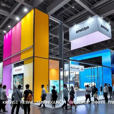 Backdrop Booth Pameran Temanggung