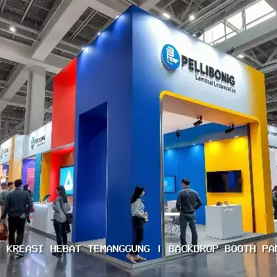 Backdrop Booth Pameran Temanggung