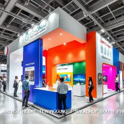 Backdrop Booth Pameran Temanggung