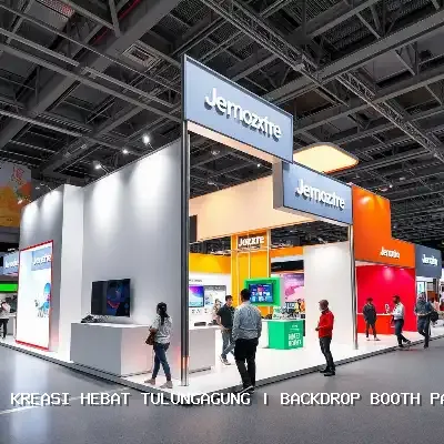 Backdrop Booth Pameran Tulungagung: Solusi Desain Pameran Terbaik