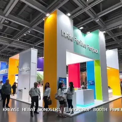 Backdrop Booth Pameran Wonogiri