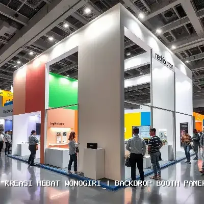 Backdrop Booth Pameran Wonogiri