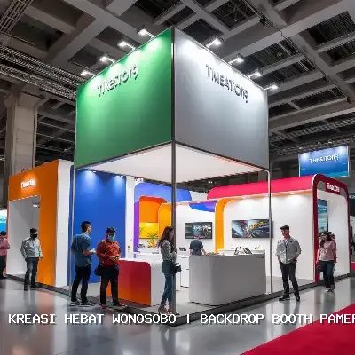 Backdrop Booth Pameran Wonosobo – Solusi Desain Booth Eksklusif