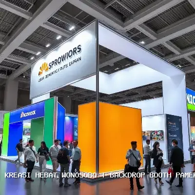 Backdrop Booth Pameran Wonosobo – Solusi Desain Booth Eksklusif