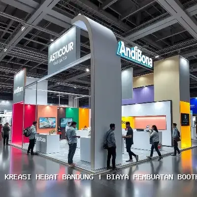 Biaya Pembuatan Booth Pameran Bandung dengan Desain Custom