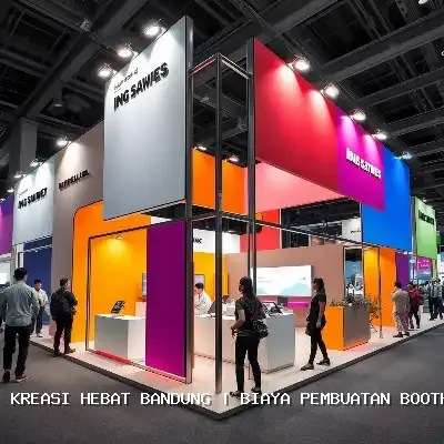 Biaya Pembuatan Booth Pameran Bandung dengan Desain Custom