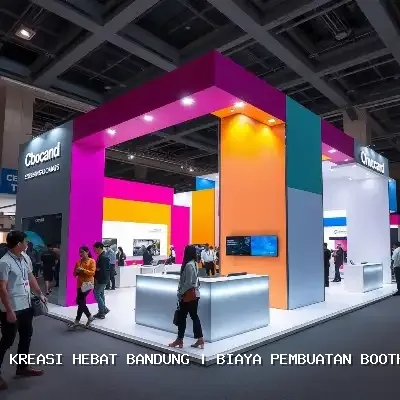 Biaya Pembuatan Booth Pameran Bandung dengan Desain Custom