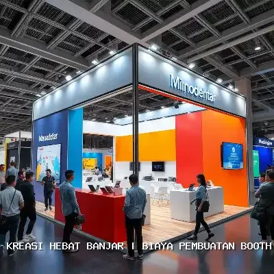 biaya pembuatan booth pameran Banjar