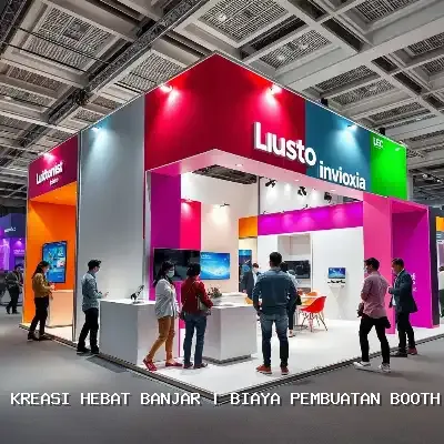 Biaya Pembuatan Booth Pameran Banjar dengan Desain Custom