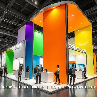 Biaya Pembuatan Booth Pameran Banjar dengan Desain Custom
