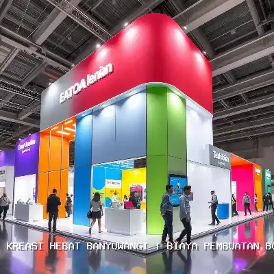 biaya pembuatan booth pameran Banyuwangi