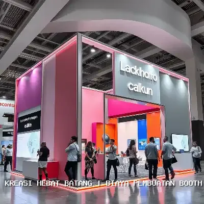 biaya pembuatan booth pameran Batang