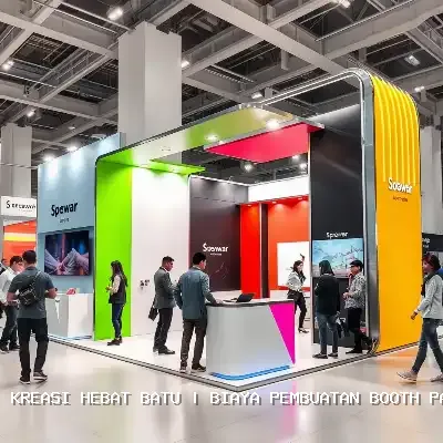 biaya pembuatan booth pameran Batu