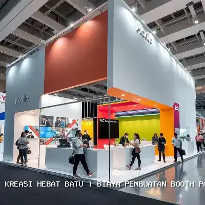 Biaya Pembuatan Booth Pameran Batu