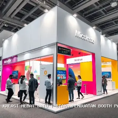 Biaya Pembuatan Booth Pameran Batu