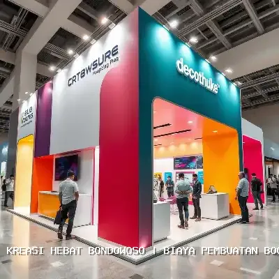 biaya pembuatan booth pameran Bondowoso