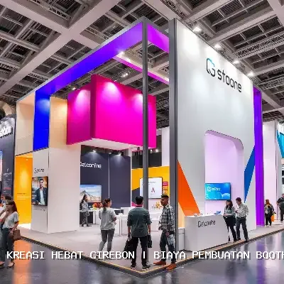 Biaya Pembuatan Booth Pameran Cirebon: Desain Custom, Finishing Rapi